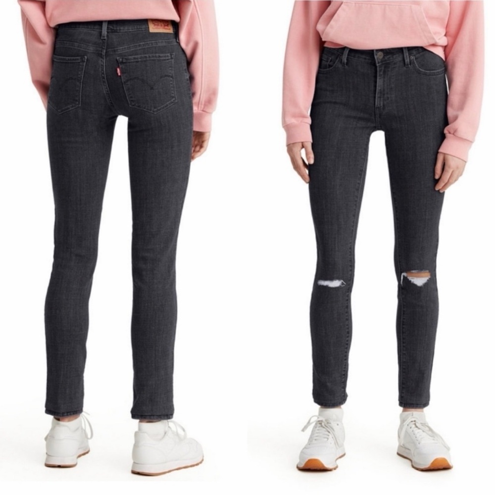 Levi's Women's Charcoal Skinny Jeans